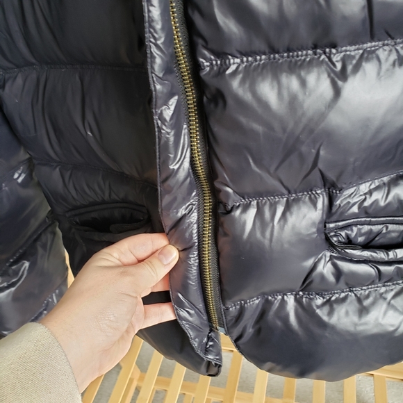 LUCKY BRAND Black Puffer Coat - Picture 4 of 8